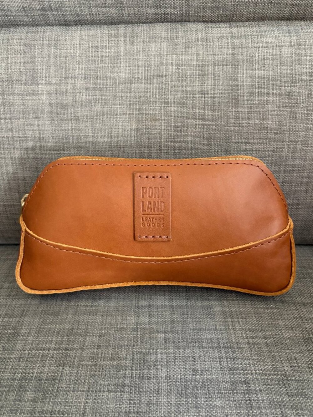 Portland Leather Artisan pouch in honey BNNU